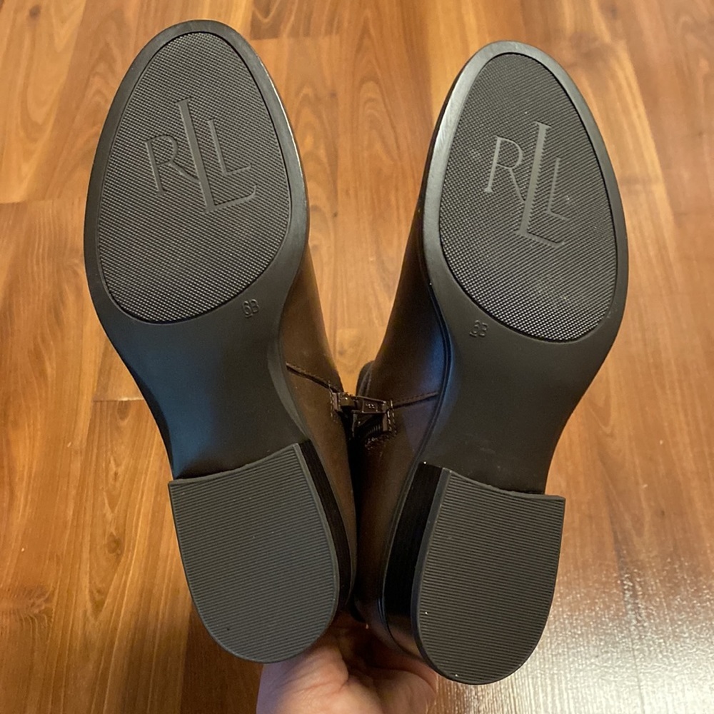 Ralph Lauren Makalia Brown Boots - Picture 5 of 5